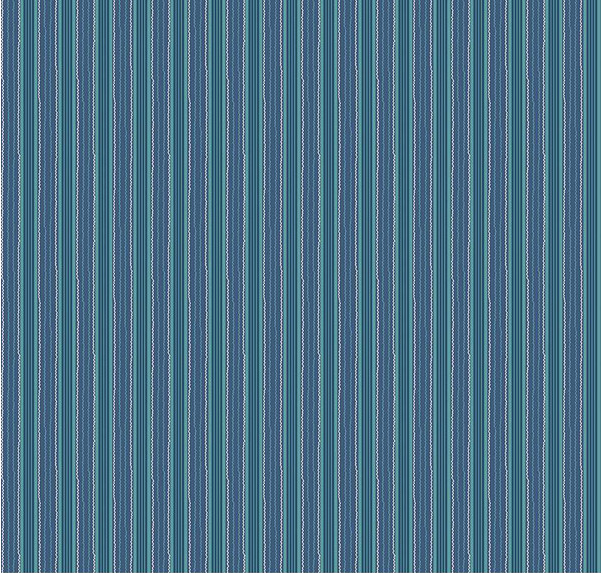 Autumn Stripe Denim Yardage