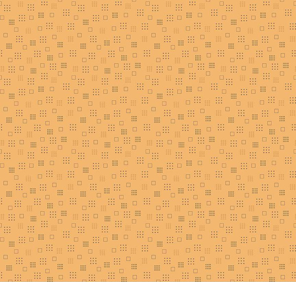 Autumn Squares Marigold Yardage