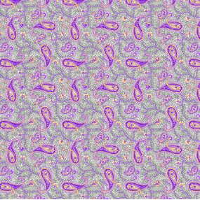 Nana Mae 7 Paisley Lilac Yardage