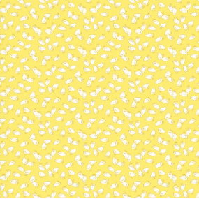 Nana Mae 7 Baby Chicks Yellow Yardage