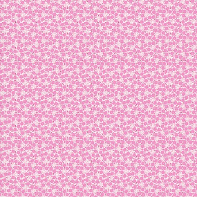 Nana Mae 7 Small Flowers Pink Yardage