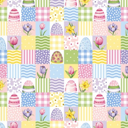 Hoppy Hunting Patchwork Multi Yardage