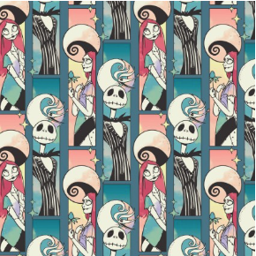 Nightmare Before Christmas Mystic Opulence Mystical Dreamers Navy Yardage