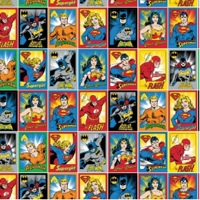 DC Comics Doodle Trading Cards Multi Fabric