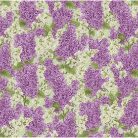 Bloomerang Packed Lilacs Multi Fabric