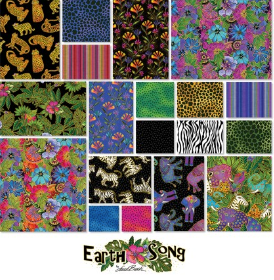 Earth Song 40pc 2.5" Strip Roll