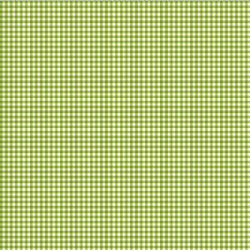 Flourish Gingham Olive Yardage