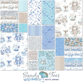 Sandy Toes 42pc 5" Squares