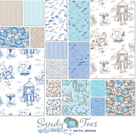 Sandy Toes 42pc 10" Squares