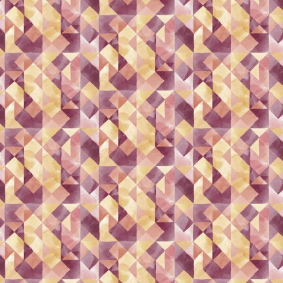 Painted Petals Painted Geo Yellow Multi Fabric