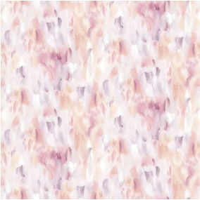 Painted Petals Paint Strokes Pink Multi Fabric