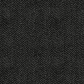 Woolies Flannel Herringbone Grey Black Yardage
