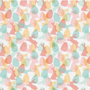 Easter Bunny Hop Multi Fabric