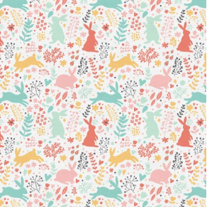 Easter Bunny Hop Easter Bunny Hop Multi Fabric