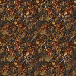 Wild Wonder Digital Stones Dark Caramel Fabric