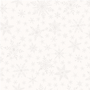 Solitaire Refreshed Delicate Snowflakes Soft White Yardage
