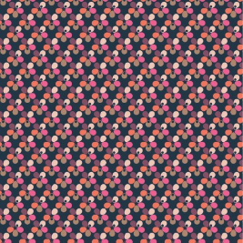 Retro Life 2 Flowers Multi Fabric