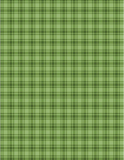 Cardinal Cozy Plaid Green Fabric