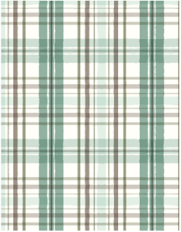 Season's Study Plaid Teal Yardage