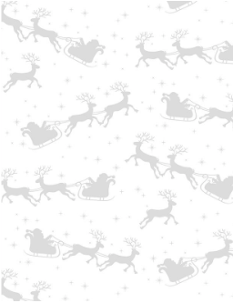 Stocking Stuffers Santa's Sleighs White On White Yardage