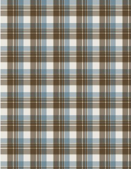 Wildlife Trail Plaid Multi Yardage