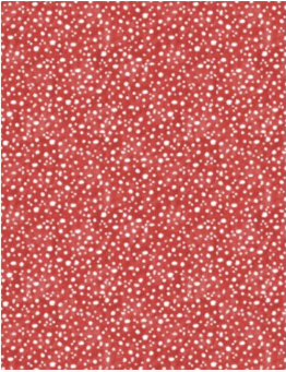 Gnome & Garden Connect The Dots Red Fabric