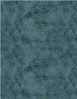 Garden Gate Roosters Feather Texture Teal Fabric