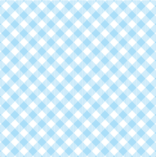 Enjoy The Ride Gingham Plaid Blue Yardage