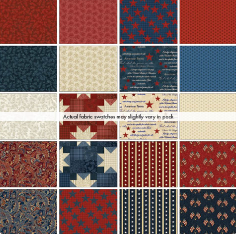 American Spirit Charm Pack