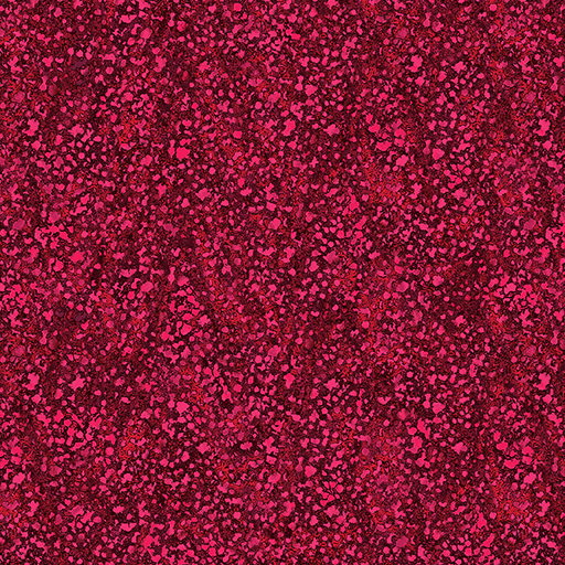 Fairy Enchantment Fairy Dust Dark Pink Yardage