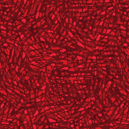 Christmas Spirit Colour Prism Scarlet Yardage