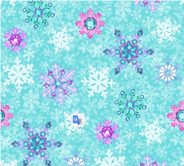 Merry and Bright Snow Yardage