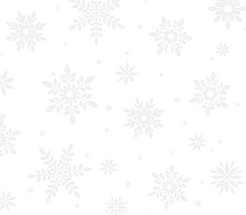 Twas The Night Before Christmas Snowflakes White Pigment Fabric