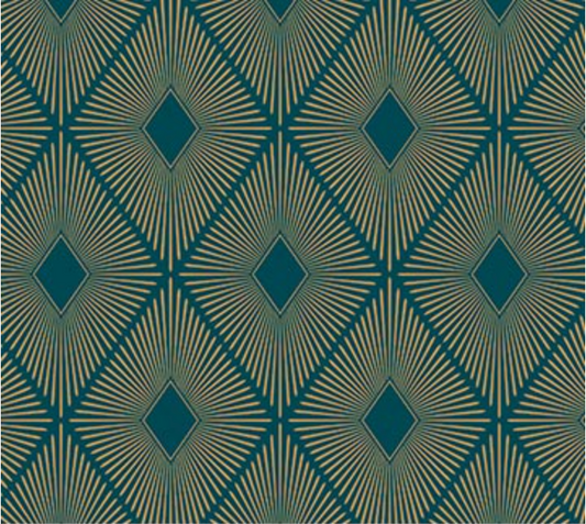 Shimmer Sparkle Diamond Teal Yardage