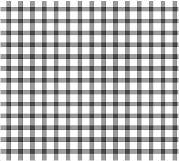 Beary Merry Christmas Check White Black Fabric