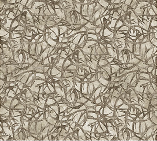 Stonehenge Migration Antlers Dark Beige Yardage