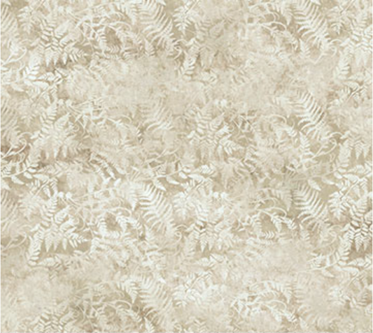 Stonehenge Migration Fern Texture Light Beige Yardage