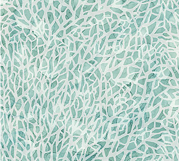 Sea Breeze Coral Blender Seafoam Yardage