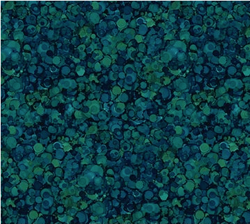 Cedarcrest Falls Bubble Texture Navy/Teal Yardage