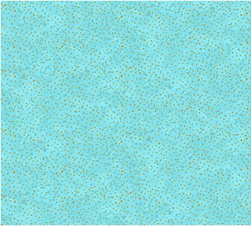 Shimmer Ginkgo Garden Spatter Turquoise Fabric