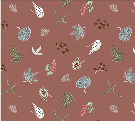 Trek Botanical Rust Fabric