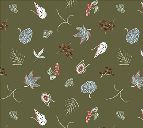 Trek Botanical Green Fabric