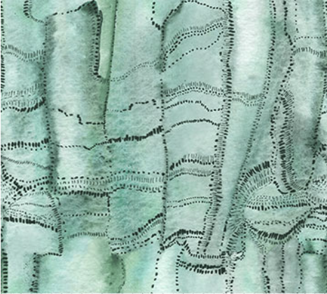 Trek Rocks Green Fabric