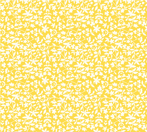 Garden Party on the Vine Yellow Yardage