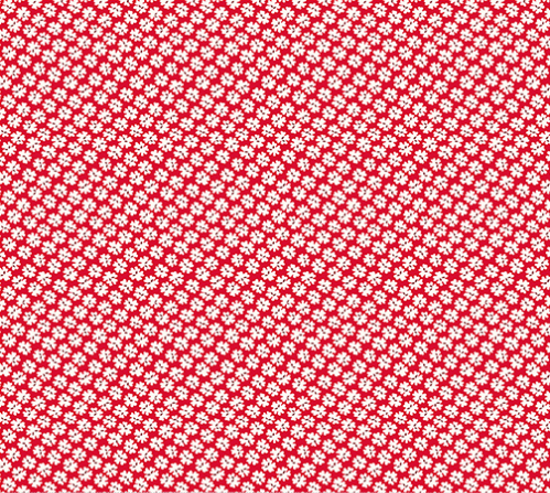 Garden Party Buds Red Yardage