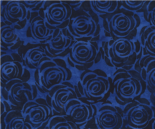 JDJ Dutchy Blues Rosebush Blue Fabric