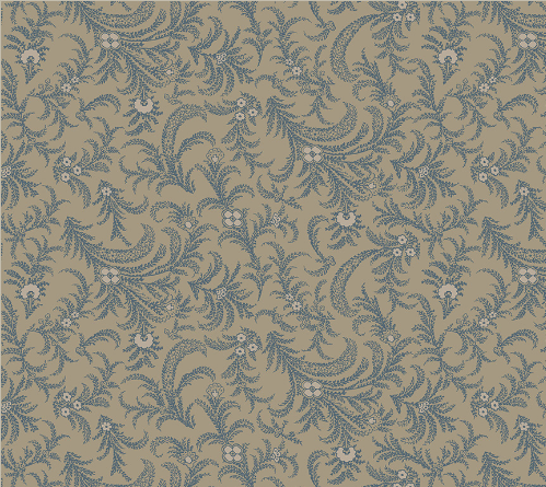 Oxford Delicate Paisley Taupe Yardage
