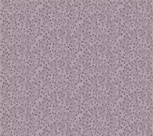 Circa: Purple Stitched Vine Lavender Fabric