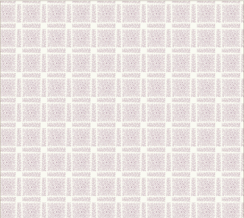 Circa: Purple Lacy Plaid Ivory Fabric