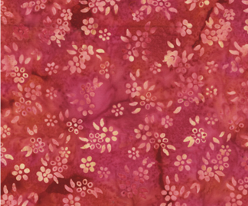 Mini Raspberry Fabric Summer Days Petals Raspberry Fabric
